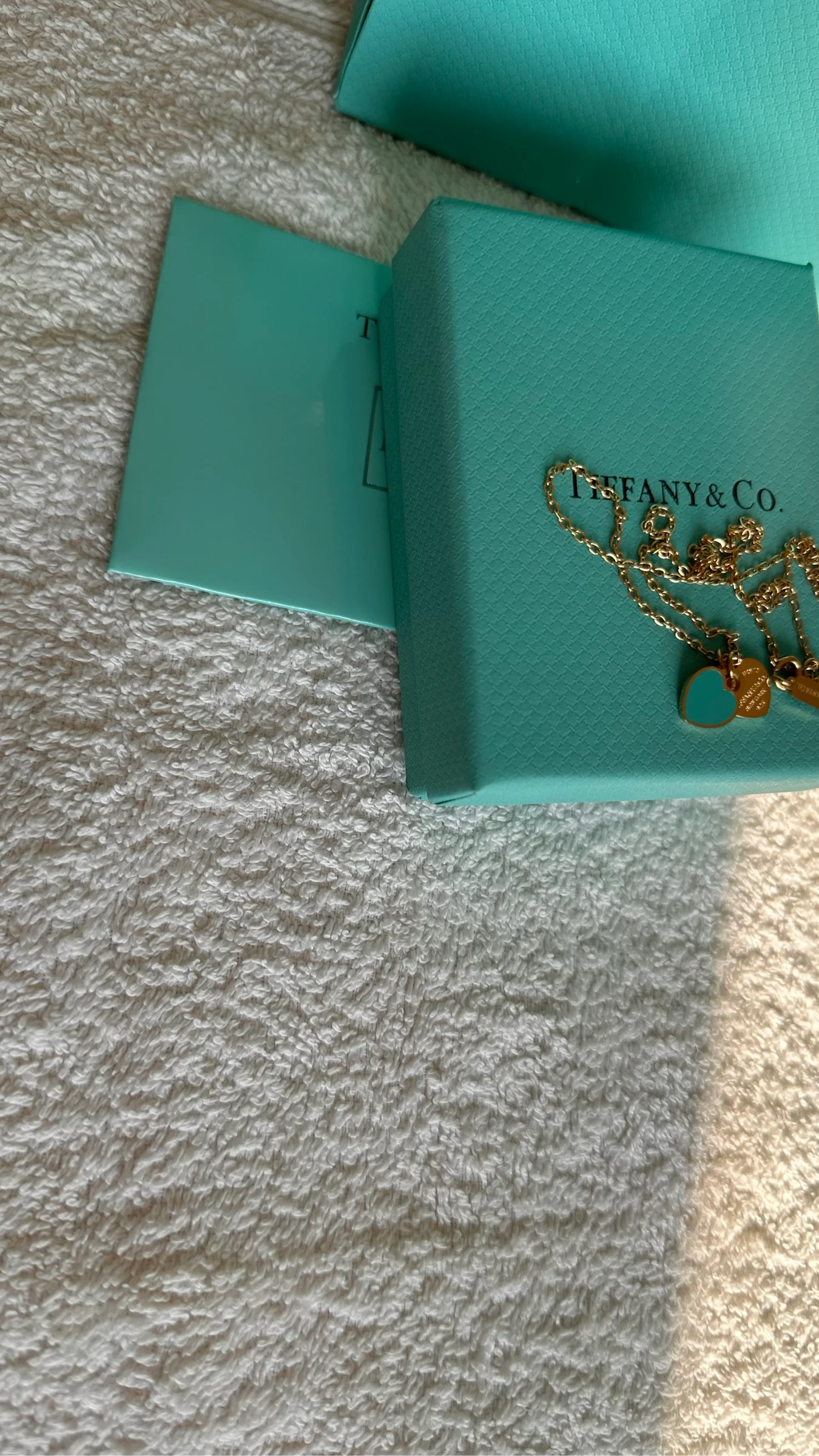 Collier - Style romantique cœur/Tiffany Or – photo 9
